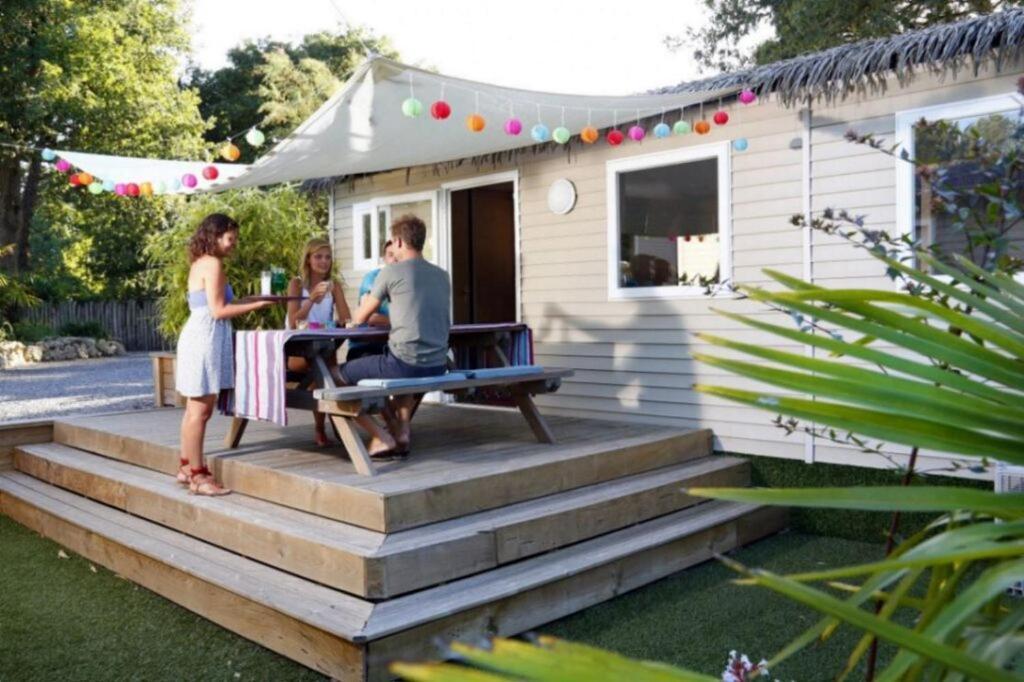 Camping Maeva Respire Domaine Les Oréades Sanguinet Exterior foto